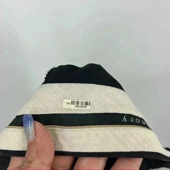 Theory Black Lightweight Women’s Flare Casual Pants with Pockets Size 2 - Picture 11 of 14